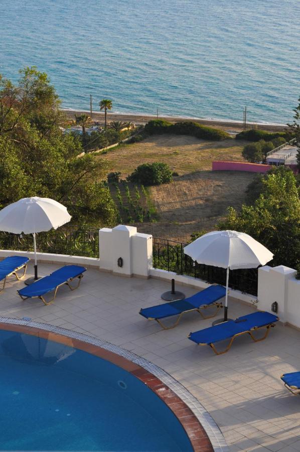Beautiful Maria With Pool - Agios Gordios Apartment *